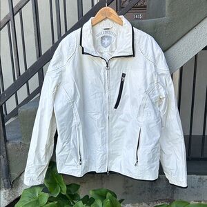 Wellensteyn Acapulco Jacket NoSeAirTec Size XXL Windbreaker Rain Jacket White